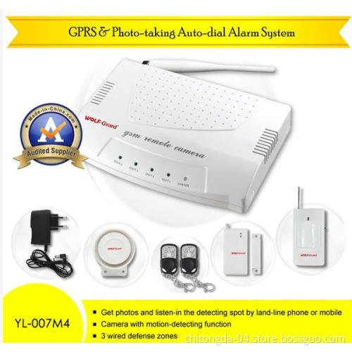 GPRS (SMS/MMS) Buglar Alarm Systems (YL-007M4)